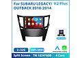 RD200 Android subaru legacy outback 2010-2014 1GB a 8GB RAM e 16GB a 128GB ROM com ou sem Carplay