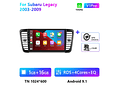 RD201 Android subaru legacy 2003-2009 1GB a 8GB RAM e 16GB a 128GB ROM com ou sem Carplay