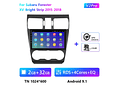 RD202 Android subaru forester xv-faixa brilhante 2015-2018 1GB a 8GB RAM e 16GB a 128GB ROM com ou sem Carplay