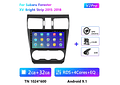 RD202 Android subaru forester xv-faixa brilhante 2015-2018 1GB a 8GB RAM e 16GB a 128GB ROM com ou sem Carplay
