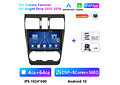 RD202 Android subaru forester xv-faixa brilhante 2015-2018 1GB a 8GB RAM e 16GB a 128GB ROM com ou sem Carplay