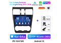 RD202 Android subaru forester xv-faixa brilhante 2015-2018 1GB a 8GB RAM e 16GB a 128GB ROM com ou sem Carplay