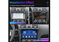 RD202 Android subaru forester xv-faixa brilhante 2015-2018 1GB a 8GB RAM e 16GB a 128GB ROM com ou sem Carplay