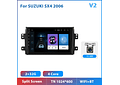 RD204 Android suzuki sx4 2006-2016 1GB a 8GB RAM e 16GB a 128GB ROM com ou sem Carplay