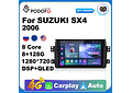 RD204 Android suzuki sx4 2006-2016 1GB a 8GB RAM e 16GB a 128GB ROM com ou sem Carplay