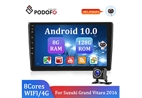 RD206 Android suzuki grand vitara 2016 1GB a 8GB RAM e 16GB a 128GB ROM com ou sem Carplay