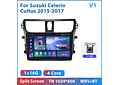 RD207 Android suzuki celerio cultus 2015-2017 1GB a 8GB RAM e 16GB a 128GB ROM com ou sem Carplay