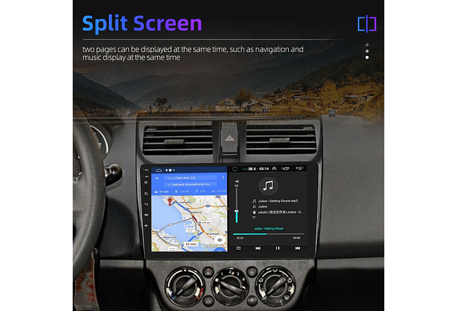 RD207 Android suzuki celerio cultus 2015-2017 1GB a 8GB RAM e 16GB a 128GB ROM com ou sem Carplay