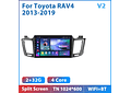 RD208 Android toyota rav4 2013-2019 1GB a 8GB RAM e 16GB a 128GB ROM com ou sem Carplay