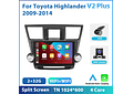 RD209 Android toyota highlander 2009-2014 1GB a 8GB RAM e 16GB a 128GB ROM com ou sem Carplay