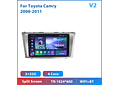 RD210 Android toyota camry 2006-2011 1GB a 8GB RAM e 16GB a 128GB ROM com ou sem Carplay