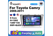 RD210 Android toyota camry 2006-2011 1GB a 8GB RAM e 16GB a 128GB ROM com ou sem Carplay