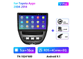 RD212 Android toyota aygo 2004-2014 1GB a 8GB RAM e 16GB a 128GB ROM com ou sem Carplay