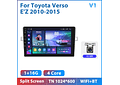 RD213 Android toyota Verso EZ Z 2010-2015 1GB a 8GB RAM e 16GB a 128GB ROM com ou sem Carplay