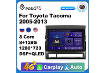 RD214 Android toyota tacoma 2005-2013 1GB a 8GB RAM e 16GB a 128GB ROM com ou sem CarplayGB a 8GB RAM e 16GB a 128GB ROM com ou sem Carplay