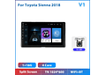 RD215 Android toyota sienna 2018 1GB a 8GB RAM e 16GB a 128GB ROM com ou sem Carplay
