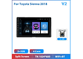 RD215 Android toyota sienna 2018 1GB a 8GB RAM e 16GB a 128GB ROM com ou sem Carplay