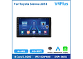 RD215 Android toyota sienna 2018 1GB a 8GB RAM e 16GB a 128GB ROM com ou sem Carplay