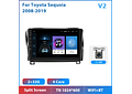 RD216 Android toyota sequoia 2008-2019 1GB a 8GB RAM e 16GB a 128GB ROM com ou sem Carplay