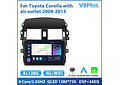 RD219 Android toyota corolla tuyere 2009-2013 1GB a 8GB RAM e 16GB a 128GB ROM com ou sem Carplay