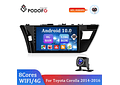 RD221 Android toyota corolla 2014-2016 1GB a 8GB RAM e 16GB a 128GB ROM com ou sem Carplay