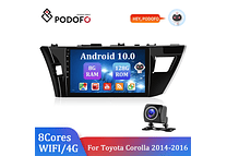 RD221 Android toyota corolla 2014-2016 1GB a 8GB RAM e 16GB a 128GB ROM com ou sem Carplay
