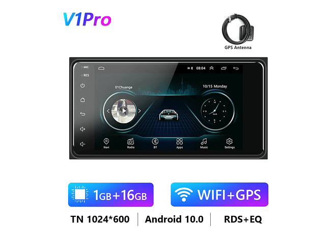 RD223 Android toyota coroa camry hiace previa corolla 1GB a 8GB RAM e 16GB a 128GB ROM com ou sem Carplayolla 1GB a 8GB RAM e 16GB a 128GB ROM com ou sem Carplay