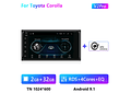 RD223 Android toyota coroa camry hiace previa corolla 1GB a 8GB RAM e 16GB a 128GB ROM com ou sem Carplayolla 1GB a 8GB RAM e 16GB a 128GB ROM com ou sem Carplay