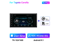 RD223 Android toyota coroa camry hiace previa corolla 1GB a 8GB RAM e 16GB a 128GB ROM com ou sem Carplayolla 1GB a 8GB RAM e 16GB a 128GB ROM com ou sem Carplay