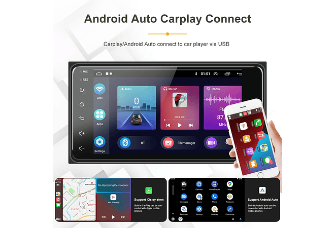 RD223 Android toyota coroa camry hiace previa corolla 1GB a 8GB RAM e 16GB a 128GB ROM com ou sem Carplayolla 1GB a 8GB RAM e 16GB a 128GB ROM com ou sem Carplay