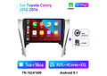 RD224 Android toyota camry 2012-2014 1GB a 8GB RAM e 16GB a 128GB ROM com ou sem Carplay