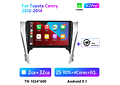 RD224 Android toyota camry 2012-2014 1GB a 8GB RAM e 16GB a 128GB ROM com ou sem Carplay