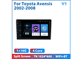 RD225 Android toyota avensis 2002-2008 1GB a 8GB RAM e 16GB a 128GB ROM com ou sem Carplaya 8GB RAM e 16GB a 128GB ROM com ou sem Carplay