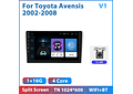 RD225 Android toyota avensis 2002-2008 1GB a 8GB RAM e 16GB a 128GB ROM com ou sem Carplaya 8GB RAM e 16GB a 128GB ROM com ou sem Carplay