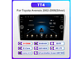 RD226 Android Toyoya avensis 2002-2008 1GB a 8GB RAM e 16GB a 128GB ROM com ou sem Carplay