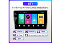 RD226 Android Toyoya avensis 2002-2008 1GB a 8GB RAM e 16GB a 128GB ROM com ou sem Carplay