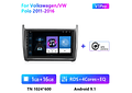 RD227 Android volkswagen Polo 2011-2016 1GB a 8GB RAM e 16GB a 128GB ROM com ou sem Carplaya 8GB RAM e 16GB a 128GB ROM com ou sem Carplay