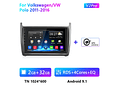 RD227 Android volkswagen Polo 2011-2016 1GB a 8GB RAM e 16GB a 128GB ROM com ou sem Carplaya 8GB RAM e 16GB a 128GB ROM com ou sem Carplay