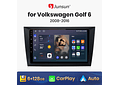 RD229 Android Volkswagen golf 6 2002-2013 1GB a 8GB RAM e 16GB a 128GB ROM com ou sem Carplay
