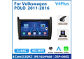 RD232 Android volkswagen Polo 2011-2016 1GB a 8GB RAM e 16GB a 128GB ROM com ou sem Carplay