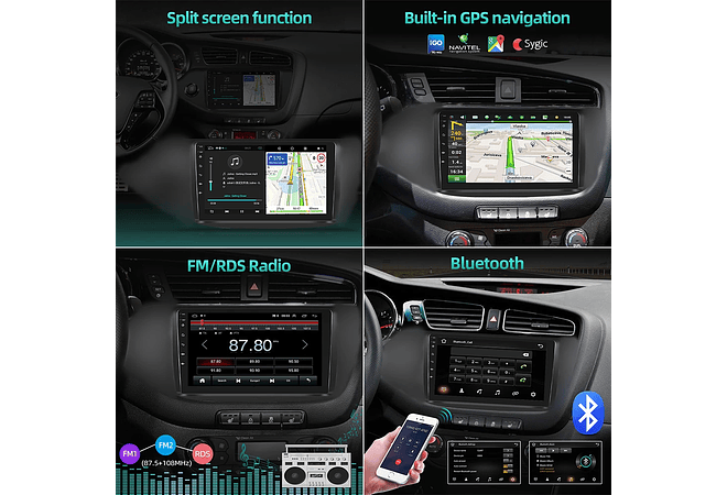 RD233 Android Nissan juke yf15 2010-2014 1GB a 8GB RAM e 16GB a 128GB ROM com ou sem Carplay1GB a 8GB RAM e 16GB a 128GB ROM com ou sem Carplay