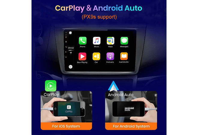 RD234 Android Volvo X60 2011-2014 1GB a 8GB RAM e 16GB a 128GB ROM com ou sem Carplay