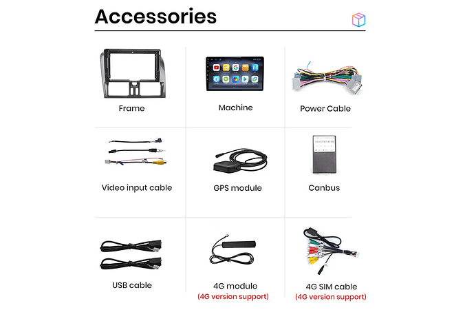 RD234 Android Volvo X60 2011-2014 1GB a 8GB RAM e 16GB a 128GB ROM com ou sem Carplay