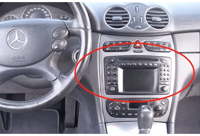 RD235 android Mercedes w209 w203 w170 c208 w208 w168 w463 vito viano w639 vaneo 2000-2005 1GB a 8GB RAM e 16GB a 128GB ROM com ou sem Carplay