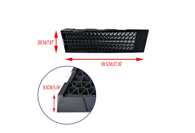 IMP0001 Rampas plásticas duras do freio para o carro e o caminhão, resistente, garagem