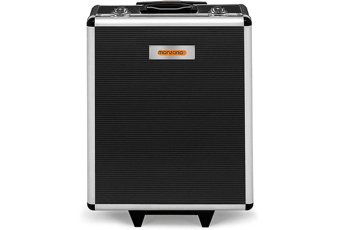 Monzana Mala de ferramentas com 899 peças caixa de ferramentas com cabo telescópico e rodas