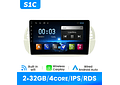 RD092 Android Fiat 500 2007-2014 1GB a 8GB RAM e 16GB a 128GB ROM com ou sem Carplay