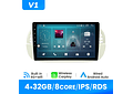 RD092 Android Fiat 500 2007-2014 1GB a 8GB RAM e 16GB a 128GB ROM com ou sem Carplay