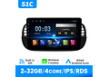 RD092 Android Fiat 500 2007-2014 1GB a 8GB RAM e 16GB a 128GB ROM com ou sem Carplay