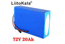 IMP0007 Liitokala 20s 72v 20ah 30ah 40ah 50ah bateria elétrica da bicicleta 21700 5000mah bateria de lítio do trotinette 